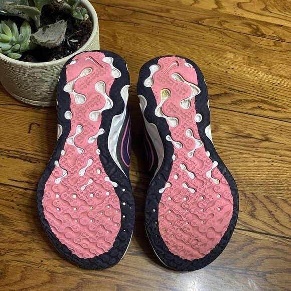 nike Renew Ride 2 CU3508-401 Blackened Blue/Pink Glow-Black Sz 6.5 - Picture 5 of 9